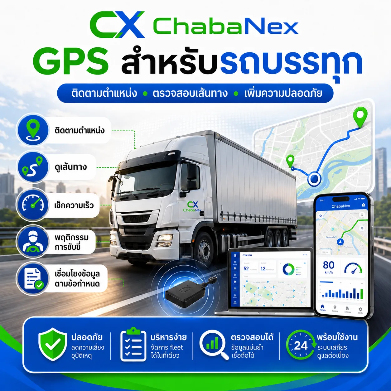 GPS สำหรับรถบรรทุก