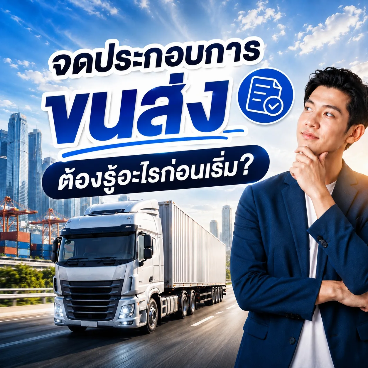จดประกอบการขนส่ง ต้องรู้อะไรก่อนเริ่ม? ป้าย 70 ป้าย 80